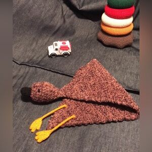 Crocheted Duck Lovey